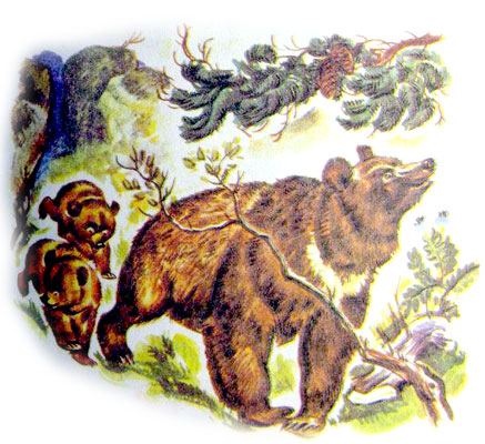 قصه کودکانه ماجرای سه بچه خرس-داستانهای مصوّر رنگی برای کودکان -ارشیو قصه و داستان ایپابفا